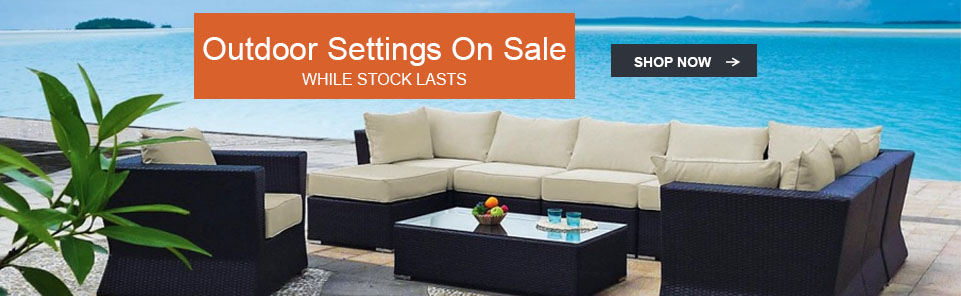 Outdoor Settings On Sale